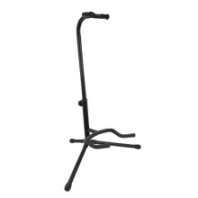 1pc Black Folding Guitar Stand, Vertical Rack, NonSlip Feet, for Acoustic and Electric