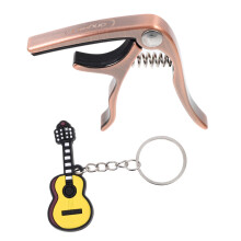 Quick Change Ukulele Capo Metal Spring Loaded for Soprano Concert and Tenor with Adjustable Tension