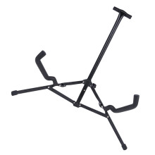 Folding Tripod Guitar Stand for Acoustic and Electric Guitars, Stable Support for Home and Travel