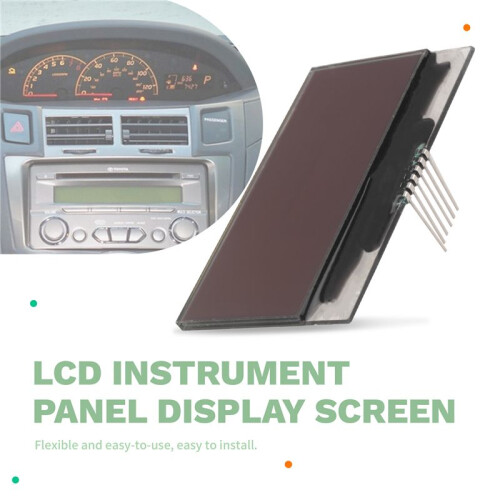 for  Yaris 2008-2012 Car LCD Screen Dashboard Display Capabilities Cluster Instrument Replacement 2