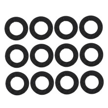 Trumpet Valve Felts 20 Pack Black Trumpet Felt Washers Smooth Key Action Fits Most Trumpets