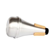 Trumpet Straight Mute, Lightweight Aluminum Trumpet Practice Mute for Bb Trumpet, Volume Reduction