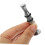 Silver Trumpet Mouthpiece Practice Device  LowVolume WarmUp, Embouchure Trainer, Replacement 2