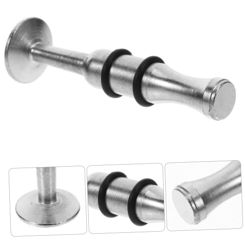 Silver Trumpet Mouthpiece Practice Device  LowVolume WarmUp, Embouchure Trainer, Replacement 2