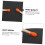 Drumstick Mute Tips 4 Pack Orange Drumstick Covers for Quiet Practice, Fits Standard Drumsticks 2
