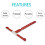 RCP1 Cello Endpin Stopper, Solid Oak AntiSlip Floor Protector Pad, Cello Endpin Anchor 5