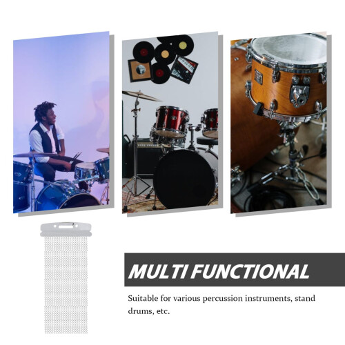 Snare Drum Strap Replacement 5 Pack, Tool Install, SelfTensioning, Universal Snare Drum Cord 2