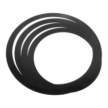 Snare Drum Mute 4pcs  Quiet Practice Drum Silencer Pads, Easy Install for Home and Beginners