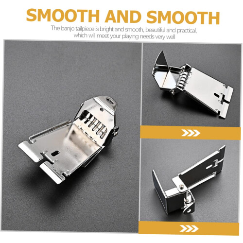 5 String Banjo Tailpiece Replacement for Stable Tuning and Secure String Anchoring 1