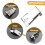 5 String Banjo Tailpiece Replacement for Stable Tuning and Secure String Anchoring 3
