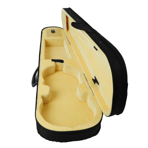 Professional 4/4 Violin Case Backpack with Comfortable Shoulder Strap for Students, Beige Lining 2