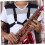 Saxophone Harness Shoulder Strap  Adjustable 3075 cm, Even Weight Distribution, QuickRelease 2