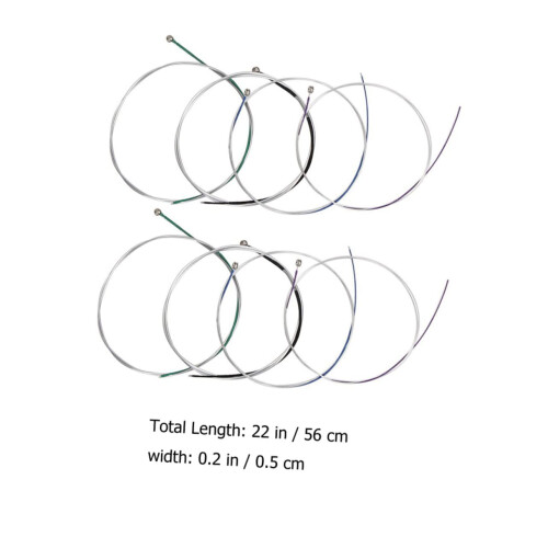 Violin String Set 8pcs for Beginners Easy to Use Replacement 1