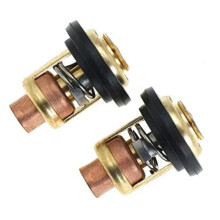 75692Q2 Thermostat avec Mercury Mariner Marine 143F 143 DegréS 135-150HP 175 200HP pour GLM 13340 Remplace 75692T, 2 PièCes