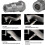 Bil CEL DTC Fix Check Engine Light Eliminator Adapter - Oxygen O2 Sensor M18X1.5 för OFF ROAD 2St 3
