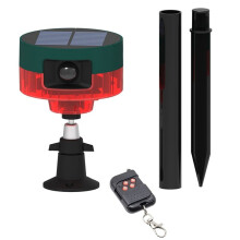 Siren för RöRelsesensor för Utomhusbruk, 360 Detektionssiren, Djuravvisande, RöStinspelningshöGtalare 129Db