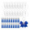 40Pcs Bow Keychains Acrylic Bow Keychains with Tassels for DIY Keychains Handmade Projects Cheer Accessories 2