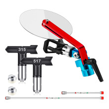 7 Delar Sprayguide TillbehöRsverktyg Airless Paint Sprayer Guide  Spray Tool för Airless Paint SpraymåLning