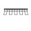 Wall-Mounted Tool Storage Rack Tool Rack Electric Drill Rack Wrench Tool Workshop Screwdriver Storage Rack 1