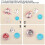 100Pcs Button Covers, Cover Button Kit with 5 Different Sized Buttons and Tools for Make Your Own Button 5
