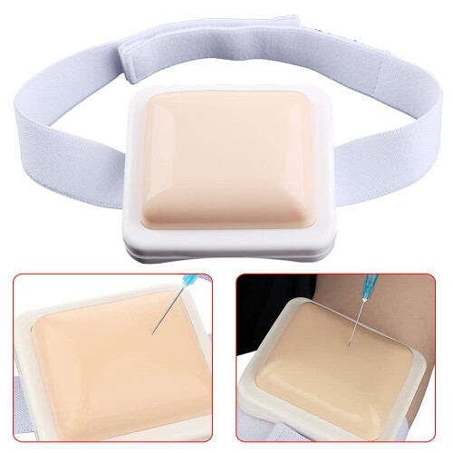 IM Injection Training Pad, Intramuscular Simulator for Nursing Students, Reusable EasyClean 1