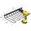Wall-Mounted Tool Storage Rack Tool Rack Electric Drill Rack Wrench Tool Workshop Screwdriver Storage Rack 6
