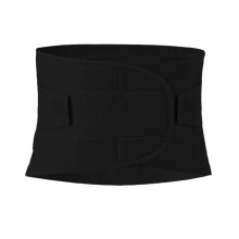 Rugbrace Elastische taillesteunriem PP-ondersteuning-Zwarte M