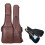 Guitar Gig Bag with Zippered Front Pockets, Adjustable Backpack Straps and Side Handle 2