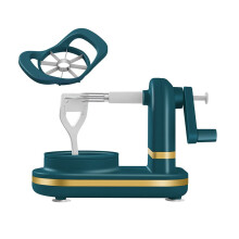 Manual compatible with Apple Peeler Multifunctional with Stainless Steel Blades Hand Crank Fruit Peeler Food Peeling Machine for Kitchen Gadgets