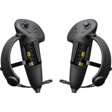 Oppgradert deksel til kontrollergrep, kompatibelt med Meta/Oculus Quest3S/Quest3-tilbehør, med batterideksel og knokebeskytter