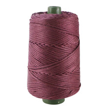 Mercerized Cotton Yarn for Crocheting, Ice Linen Silk & Polyester Hollow Yarn for DIY Hats, Bags, Cushions, Phone Cases (200g)