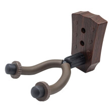 Secure Neck Grip Guitar Wall Hanger Wall Mount Hook with Screws for Electric and Acoustic Guitars
