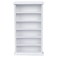 1/12 Dollhouse Miniature Bookcase Shelf Doll House Furniture for Gifts 3.74x0.98x6.69inch