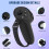 Silicone Cover Set Compatible with Meta Quest 3S: Face Cover, Controller Grips, Front Shell & Lens Protector 4