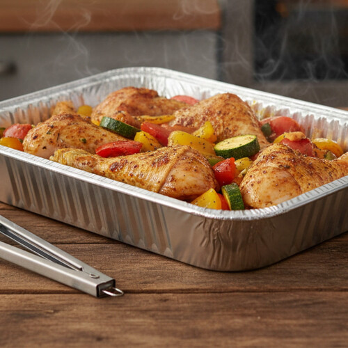 Aluminium Foil Trays Heavy-Duty 3700ml 1