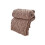 Flannel Blanket Coffee 39x28in Warm Washable 6