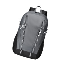 Stylish Unisex Daypack Hiking Bag Multiple Carrying-Gray Color