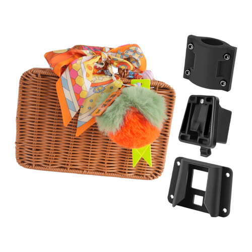 Simulation Vine Bicycles Front-persimmon  Nylon riser. set