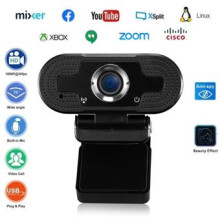 Aprimore sua experiência de vídeo com nossa webcam 2K QHD com foco automático, projetada para chamadas de vídeo, reuniões e transmissões ao