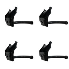 4X Bomba de Óleo Tubo Coletor de Óleo 11417500328 para -N40 N42 N45 N46 E81 E82 E84 E85 E90 E91 Acessórios para Carro Preto
