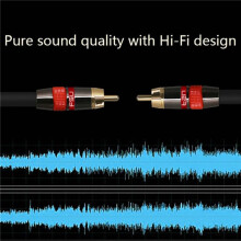 3X FSU Digital Audio RCA Cable Premium Stereo RCA to RCA Coaxial SPDIF Cable Male Speaker Hifi Subwoofer Cable AV 2M