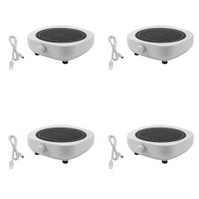 4X Magnetic Stirrer  Lab Stir Mixer Portable Stirrer Plate 2L 4000RPM for Laboratory W/USB Cable