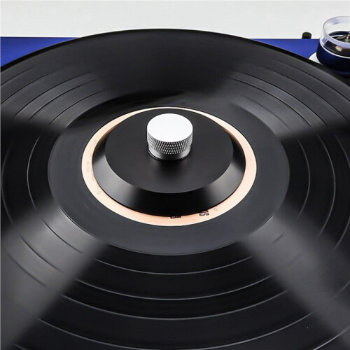 20X Audio LP Vinyl Turntables Disc Stabilizer Record Player Weight/Clamp 2