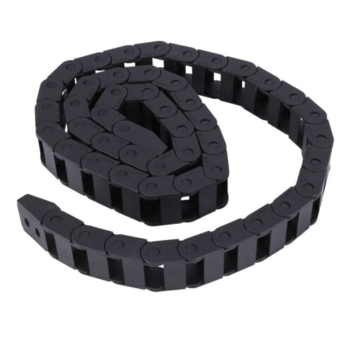 20pcs 10 X 20mm 1M Open  Both Side Plastic Towline Cable Drag Chain 2