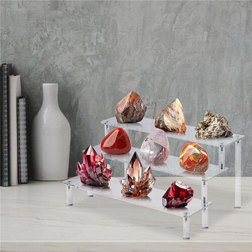 3X Acrylic Lifting Display Stand 3-Layer Perfume Tissue Display Stand Character Model Display Stand Dessert Rack 2