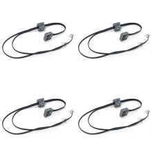 4 Stück Technik Power Funktion 8870 LED Licht Link Kabel für Zugfahrzeug Baustein Power Gruppe