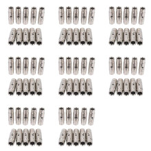 80Pcs 3/8 Inch Slip Lok Misting Nozzle Coupling Tees 10/24 UNC 1000 PSI Quick Connect