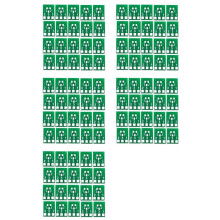 100Pcs SOT23 SOT23-3 Turn SIP3 Double-Side SMD Turn DIP SIP3 Adapter Converter Plate SOT SIP IC Socket PCB Board DIY Kit