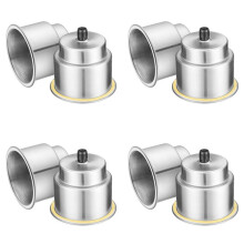 8Pcs Stainless Steel Cup Drink Holders for Marine Boat Car Truck RV W Drain