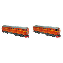 2X Kids Simulation 1:87 Alloy Internal-Combustion Locomotive Model Toy Acousto-Optic Train Toys for Children Gift(B)
